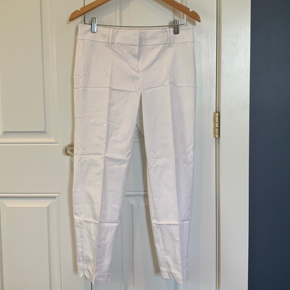 Ann Taylor White trouser pants